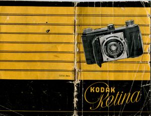 Kodak Retina I (type 119) instruction manual