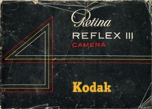 Kodak Retina Reflex  instruction manual
