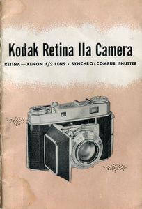 Kodak Retina IIa instruction manual