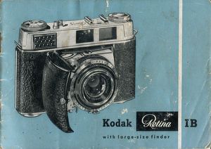 Kodak Retina IB instruction manual