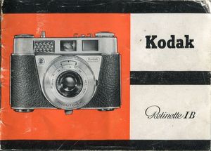 Kodak Retinette IB  instruction manual