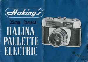 Halina Paulette Electric instruction manual