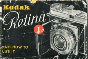 Kodak Retina Ia instruction manual