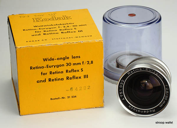 Kodak Retina Rodenstock Eurygon photo