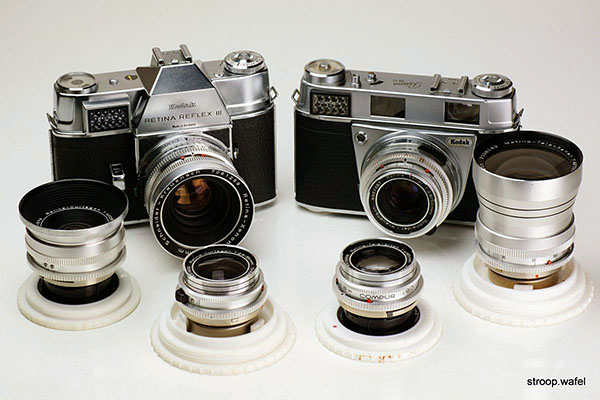 Kodak Retina IIIS and Reflex III photo